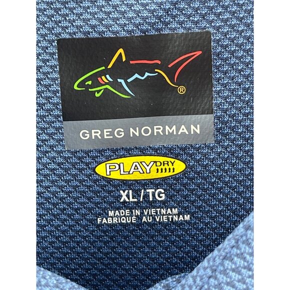 Greg Norman Bala Golf Club Logo Polo Shirt Philadelphia Navy Blue Sz XL Men's - Picture 5 of 10